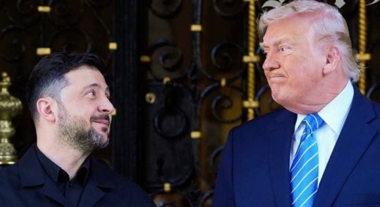 Зеленский пообещал подарить Трампу "Голосящего Кивина", если он выделит Украине 800 миллиардов долларов для послевоенного процветания