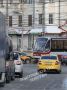 Такси и трамвай столкнулись на перекрестке улиц Советской и Оборонной