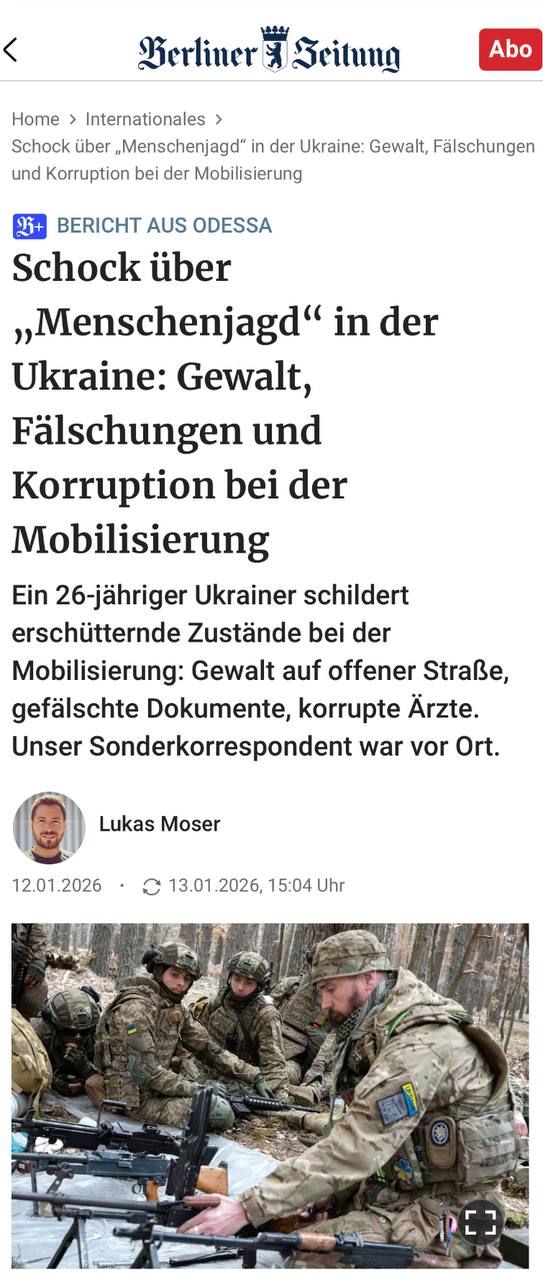 "Охота на людей": слава украинских военкомов добралась и до Германии - Berliner Zeitung