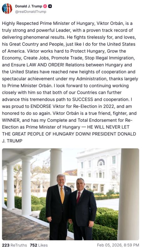 ������� ����� � Truth Social ����������� ���� � ��������� �������-�������� ������� ������� ������: