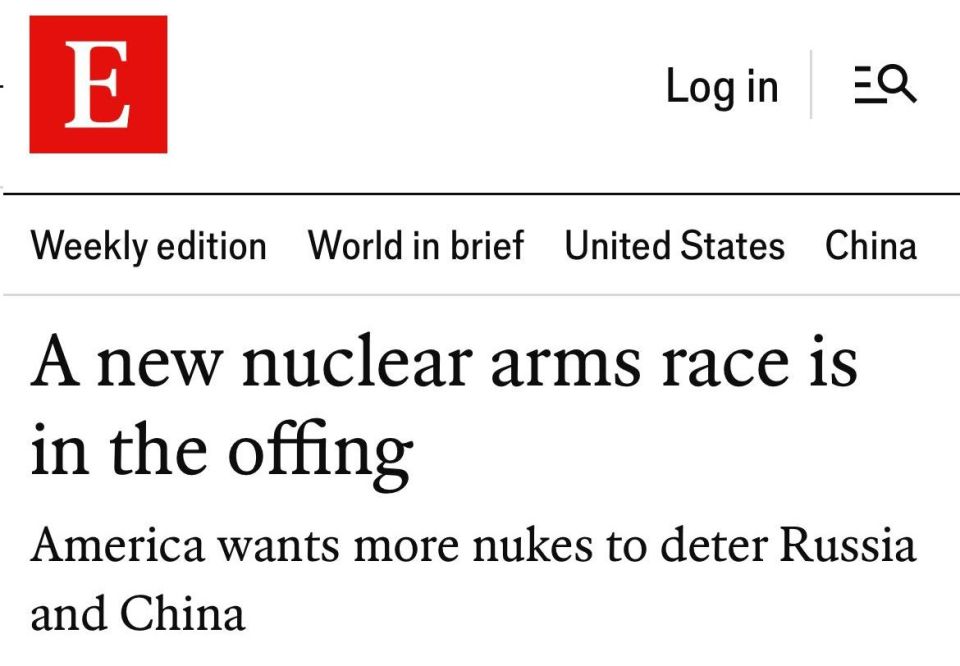 � ����� ����� ���������� ��� ������� ������������� ������ � �����, � The Economist