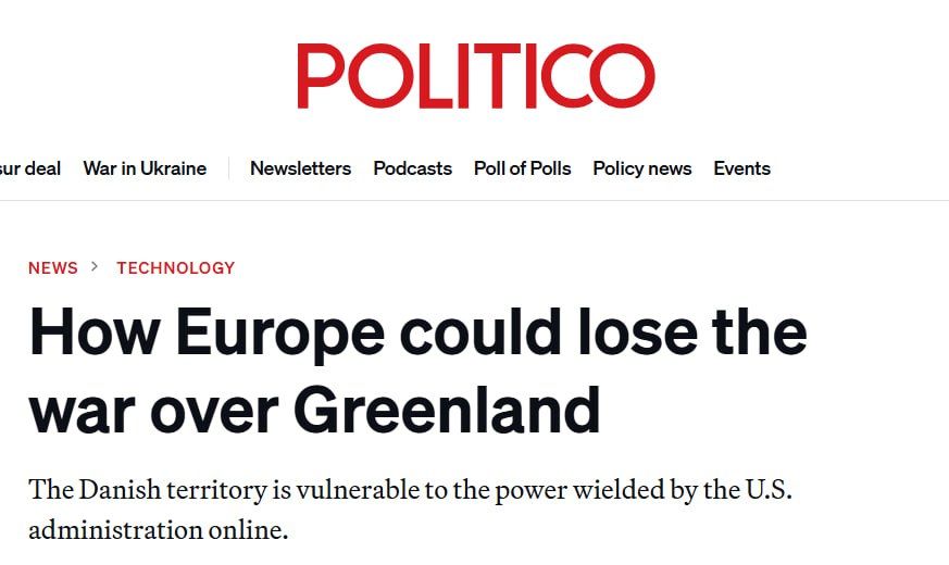 Politico: ���������� ����� ����� ����� ��������� ����� ��� ������ ������
