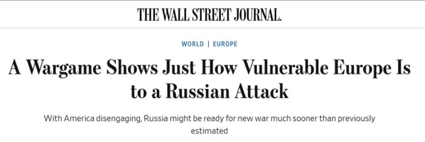 WSJ: ������������� ����������� ����� ��������� � ����� � �������