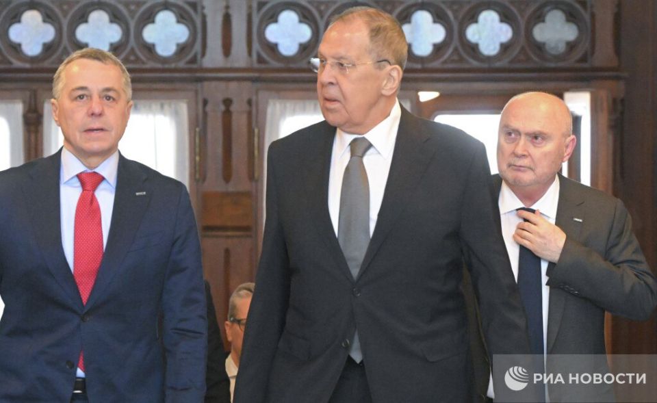 Главные заявления Лаврова после переговоров с главой МИД Швейцарии и генсеком ОБСЕ: