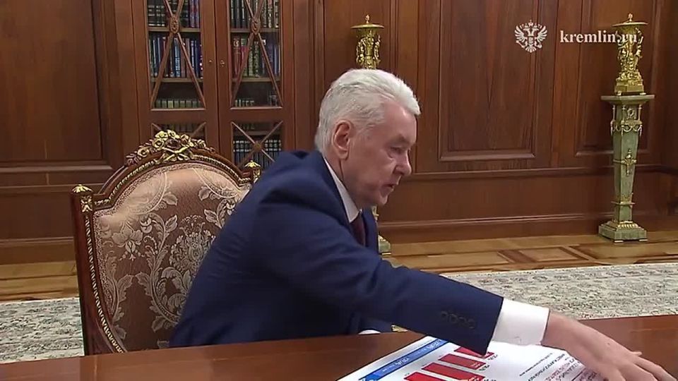 Путин назвал отличной динамику экономического роста Москвы