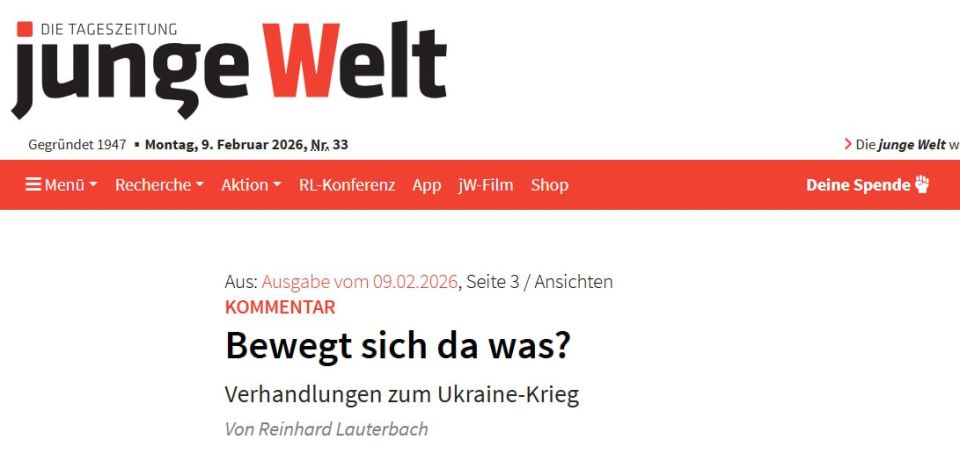 Junge Welt: ��� ������� �� ����� ��������� ��� � �����