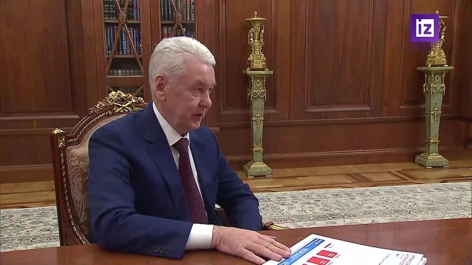 Владимир Путин провел встречу с мэром Москвы Сергеем Собяниным