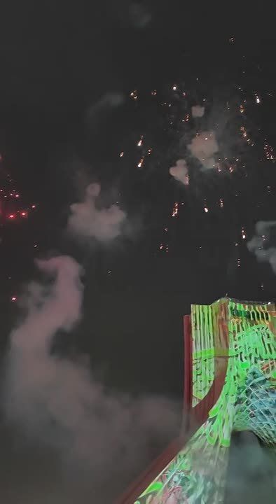 � NEW: Fireworks at Azadi Square commemorating the victory of the Islamic Revolution in Iran