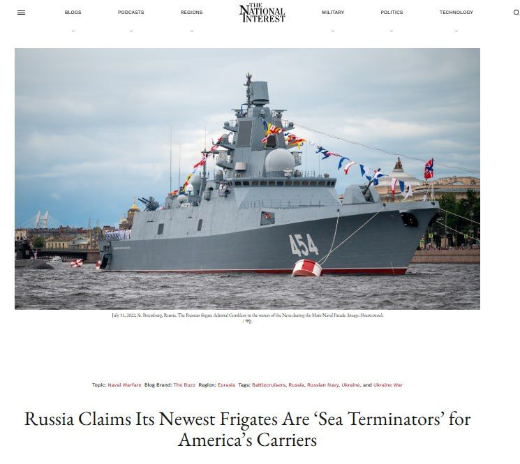 The National Interest: ������� ������ �������� �������� �������� ������������