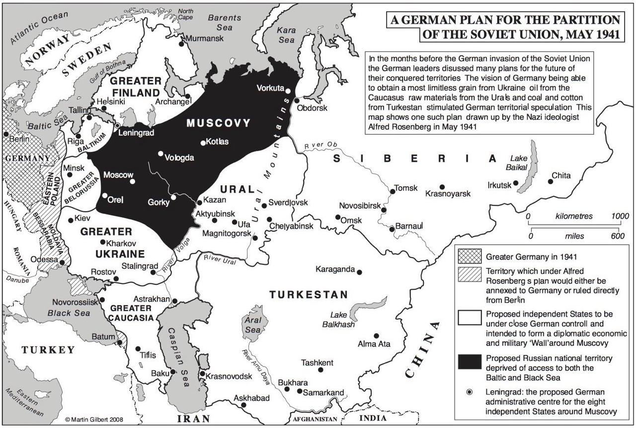 Михаил Онуфриенко: Немецкий план раздела Советского Союза, май 1941 года