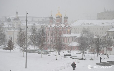 До -23 упадет температура в Москве предстоящей ночью