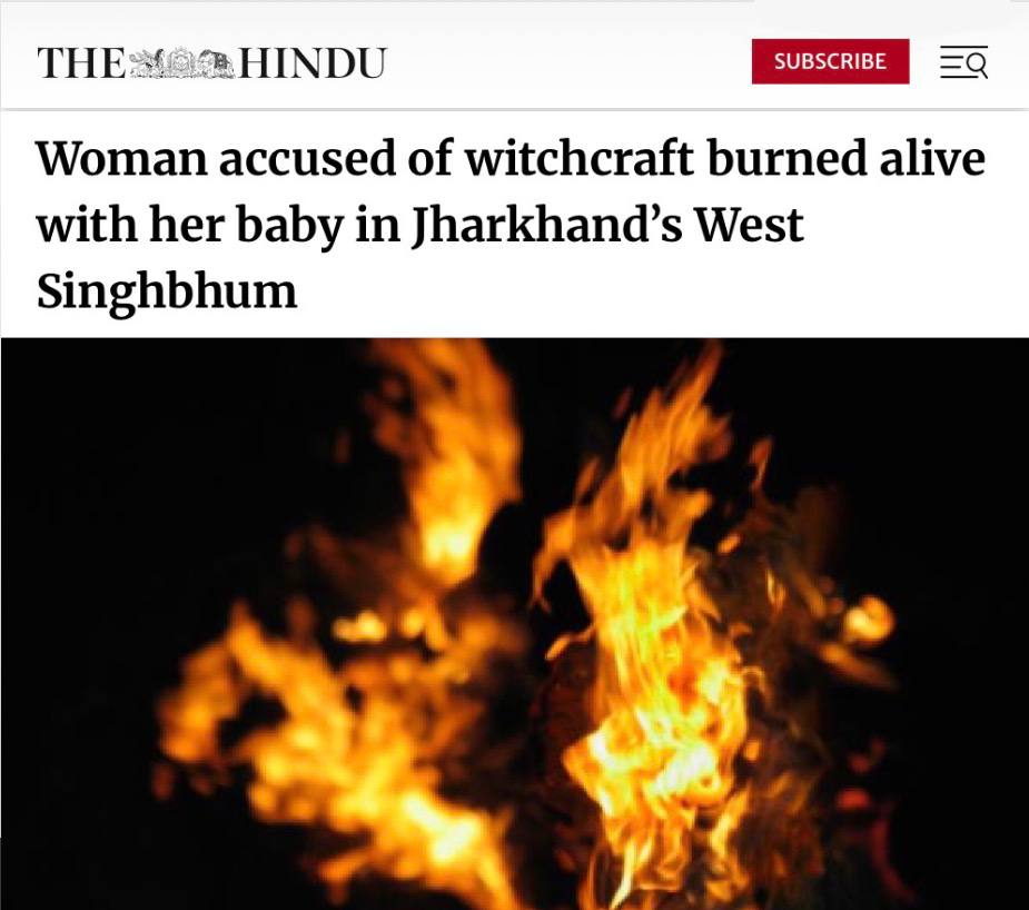 «Женщину, обвиненную в колдовстве, сожгли заживо вместе с ребенком»: Охота на ведьм в современном мире никуда не делась