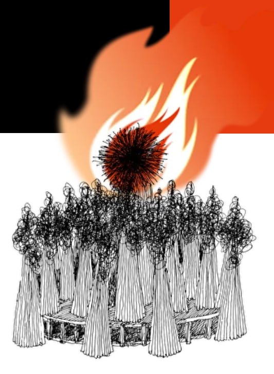 Огромное сердце сожгли на Масленицу в калужском арт-парке "Никола-Ленивец" Огромное сердце сожгли на Масленицу в калужском арт-парке "Никола-Ленивец"