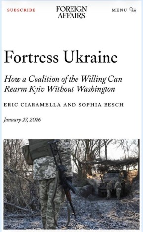 ������� ��������: ������ ������ ��������� ������������ �������� ����� � ���� ��� ���������� ��� ����� - Foreign Affairs