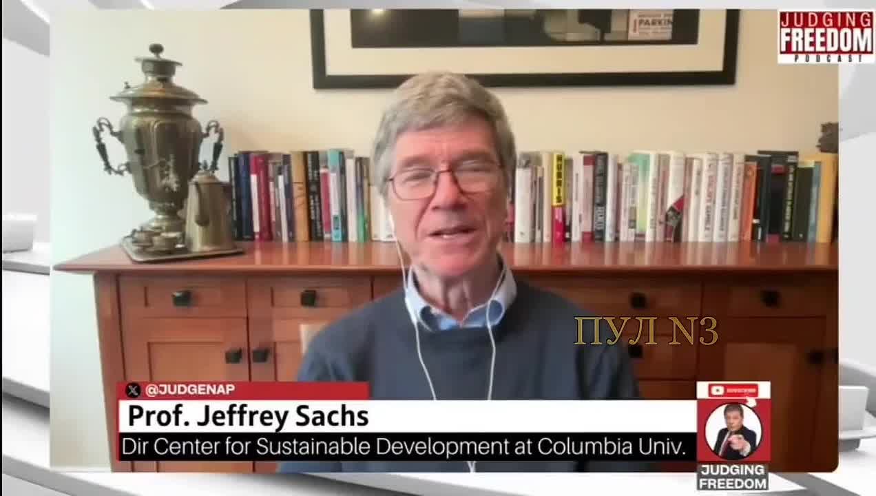 Профессор Колумбийского университета Джеффри Сакс - о том, что для прекращения конфликта гарантии безопасности нужны не только Украине, но и России: