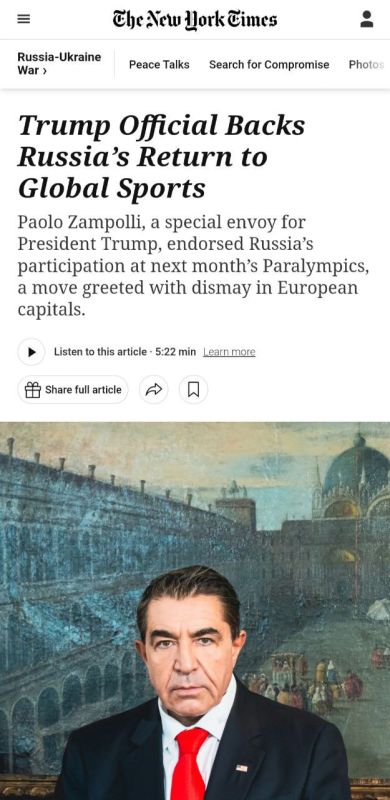 The New York Times �����, ��� ��� ���������� �������������� ���������� ������������� � ������