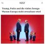 «Трамп, Путин и множество карликов - почему Европа не взрослеет?»: Швейцарская NZZ назвала европейских лидеров «кричащими подростками»