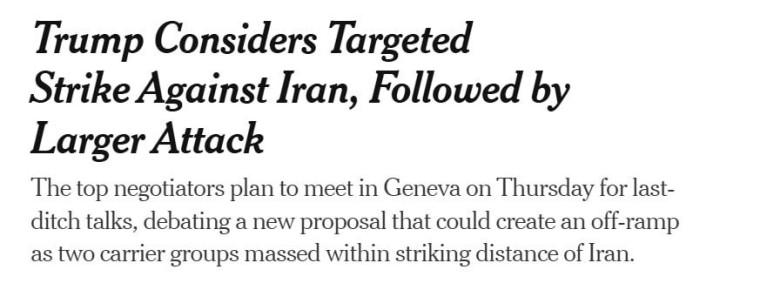The New York Times: Трамп лично спланировал двухэтапный удар по Ирану