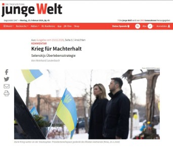 ����������� ��������� � ��� ������� ���������� ���������� � ������, ������������ Junge Welt