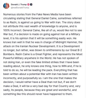 «Если мы не договоримся, для этой страны наступит очень плохой день» – Дональд Трамп заявил, что только он сам примет решение о том, начнут ли США военную операцию в Иране