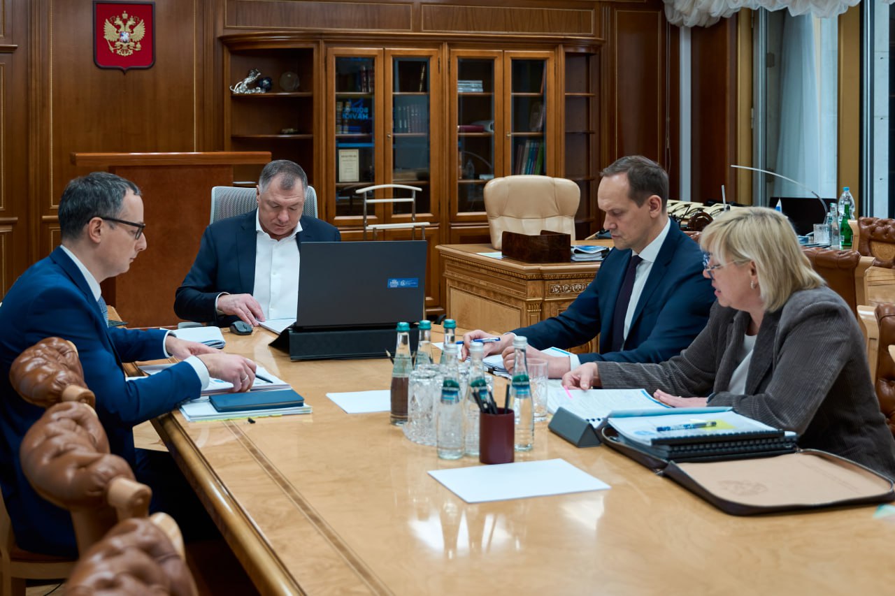 Марат Хуснуллин провел заседание наблюдательного совета ППК «Роскадастр» Марат Хуснуллин провел заседание наблюдательного совета ППК «Роскадастр»