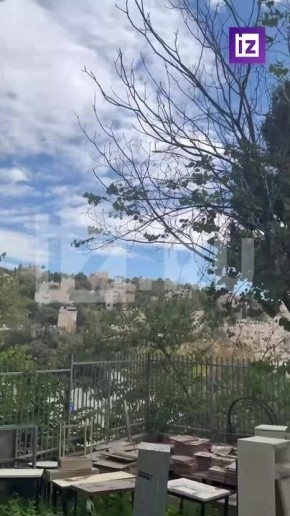 Кадры из Иерусалима публикуют "Известия"