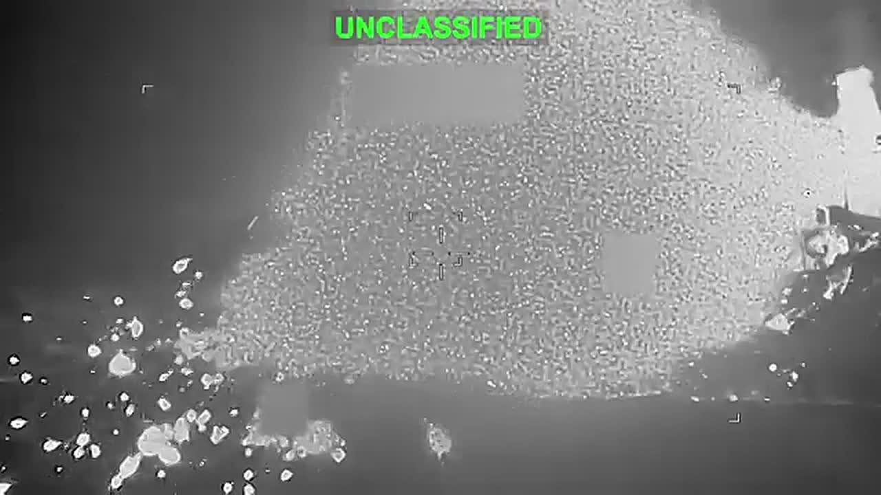 Американские военные показали, как наносили удары по Ирану