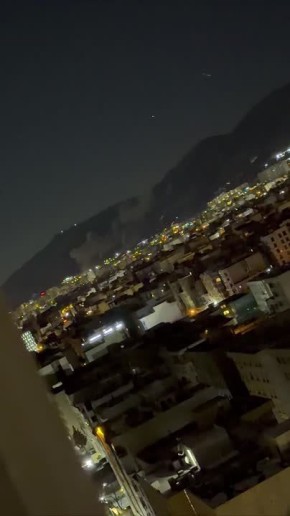 Кадры, как утверждается, из Тегерана, подвергшегося израильским ударам