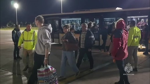 Видео с россиянами, которых вывезли из Египта по указанию Владимира Путина