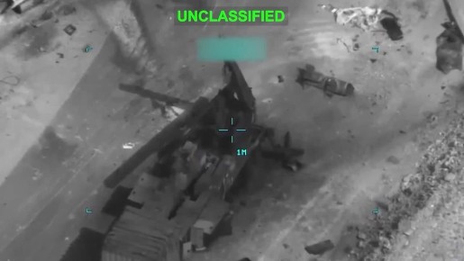 США уничтожили сломанный грузовик в Иране