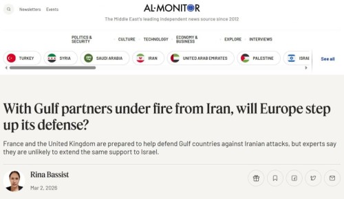 Al-Monitor: ������� � �������� ������ �������� ������ ����������� ������ �� ����� �����