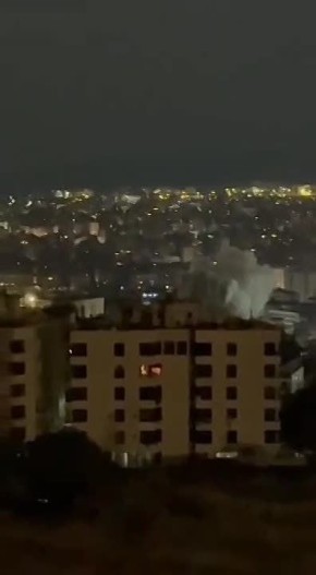 Момент удара Израиля по отелю в районе Хазмие в Бейруте публикуют местные СМИ