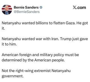 Американский сенатор Сандерс: