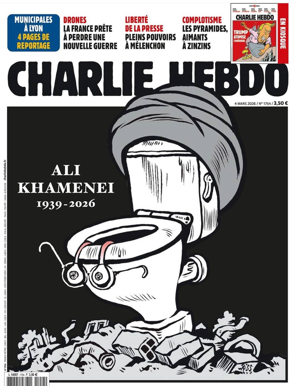 От Charlie Hebdo ничего другого никто и не ждал