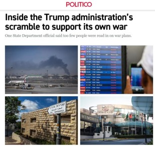 ����� � ������ ����� ���������� �� ��������, ����� Politico