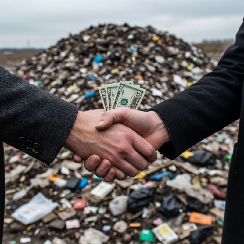 Замдиректора новомосковской организации осужден за взятки на полигоне