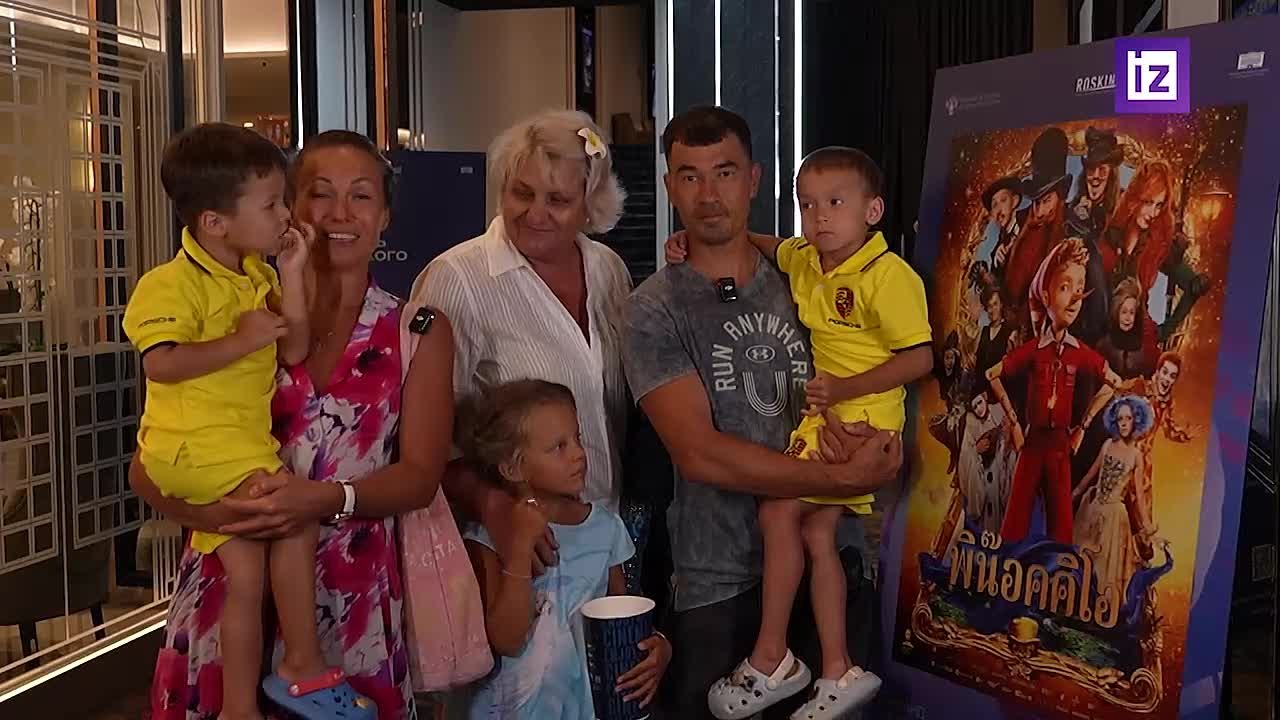 Знаменитую сказку "Буратино", созданную при участии Национальной Медиа Группы, представили на Фестивале российского кино в таиландском Пхукете