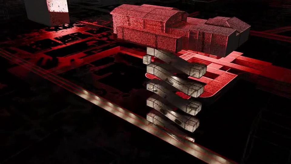 Графику планировки подземного бункера верховного лидера Ирана Али Хаменеи, который был уничтожен в результате удара ЦАХАЛ, показала армия обороны Израиля