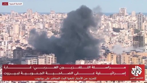 Последствия израильского удара по району Дахия юге Бейрута опубликовали местный СМИ