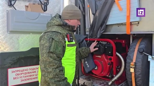 Бойцы группировки войск "Запад" показали работу уникального комплекса фиксации нарушений ПДД