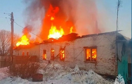 При пожаре в частном доме в Щёкинском районе погиб мужчина