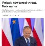 Politico: премьер-министр Польши Дональд Туск в воскресенье предупредил, что возможный выход Польши из Европейского союза теперь является «реальной угрозой»