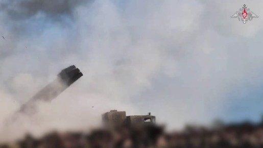 Реактивная артиллерия крошит противника на Запорожском направлении